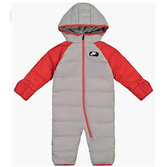 Nike Baby Puffer Snowsuit 6 months. One Piece